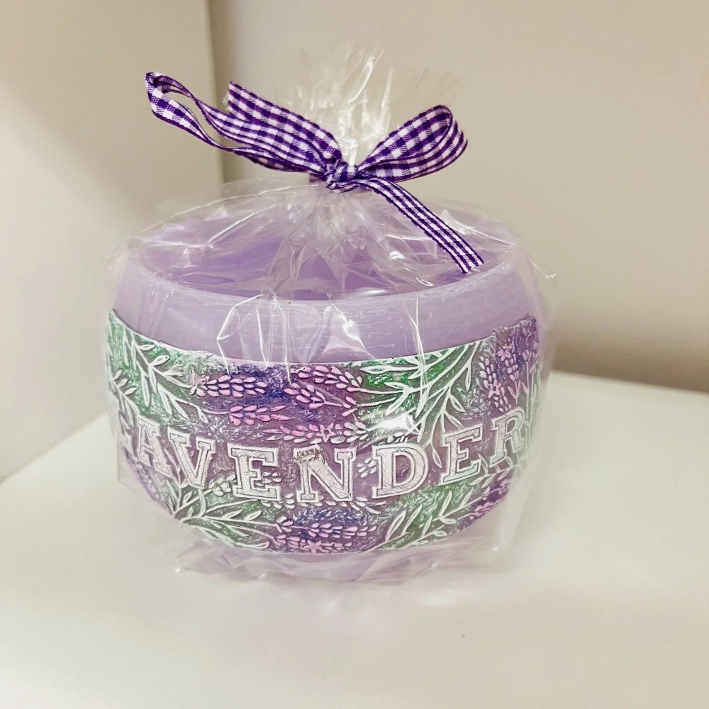 SVÍČKA LAMPION LAVENDER TIME