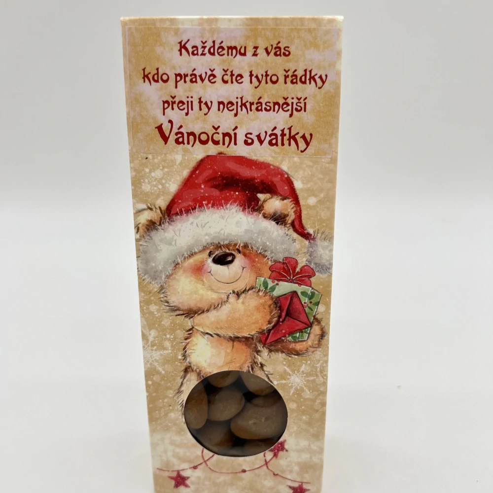 VÝPRODEJ - DÁRKOVÉ BALENÍ MANDLE V MLÉČNÉ ČOKOLÁDĚ SE SKOŘICÍ