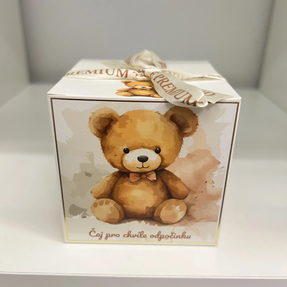 🧸☕ Čaj pro chvíle odpočinku – dárkové balení PREMIUM ☕🧸