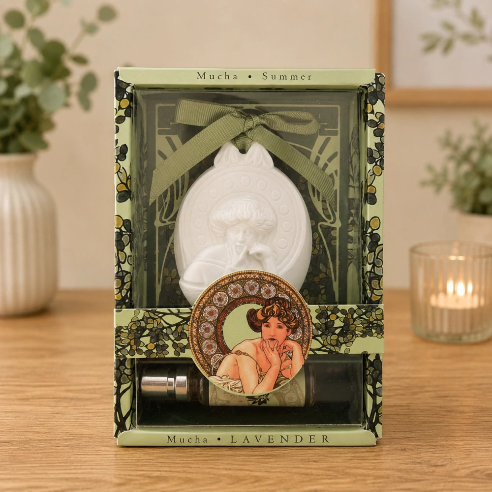 🌿 Vonný set Alfons Mucha – Lavender (Levandule) 🌿