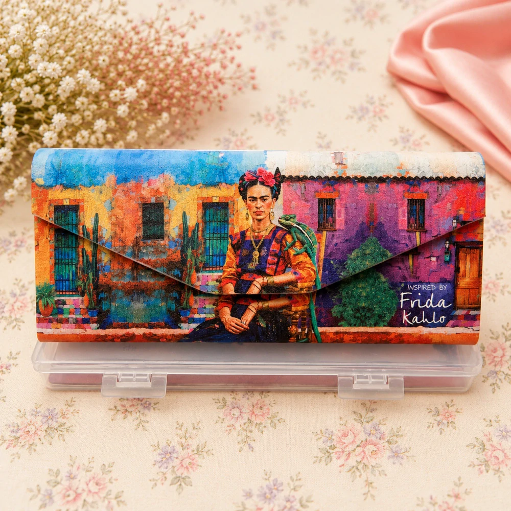 🎨🌺 Skládací pouzdro na brýle Carmani® – inspirace Fridou Kahlo 🌺🎨