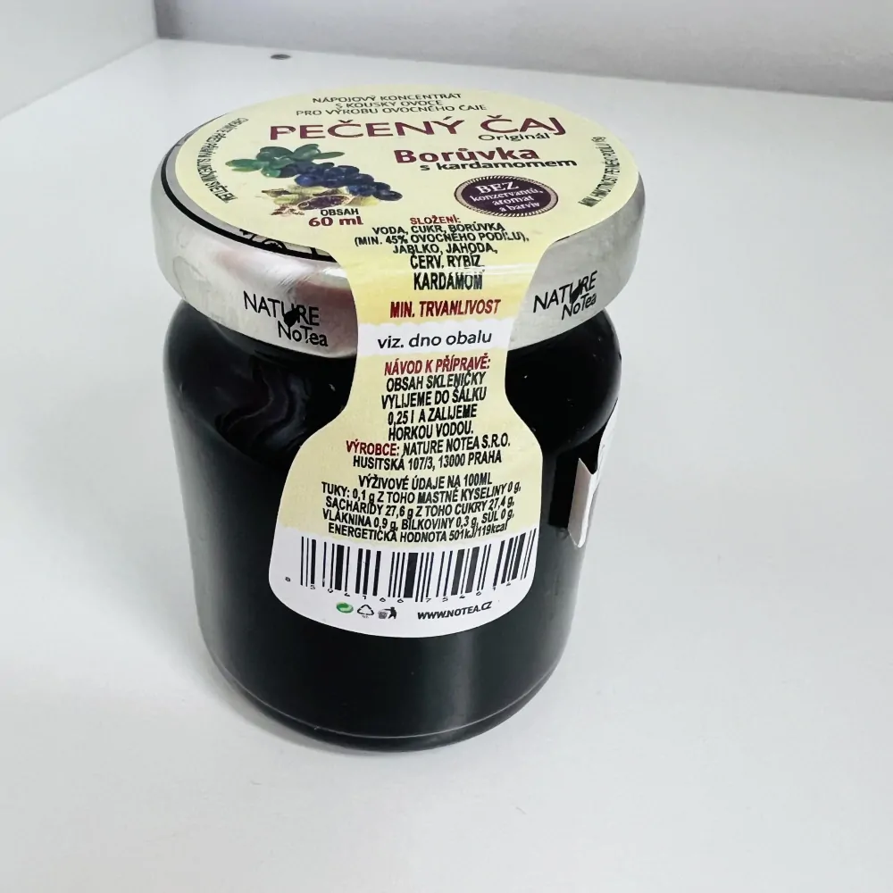 PEČENÝ ČAJ - BORŮVKA S KARDAMOMEM