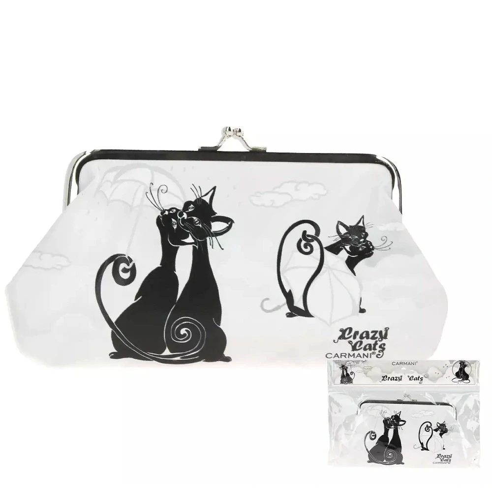 PENĚŽENKA VĚTŠÍ MOTIV KOČKY 