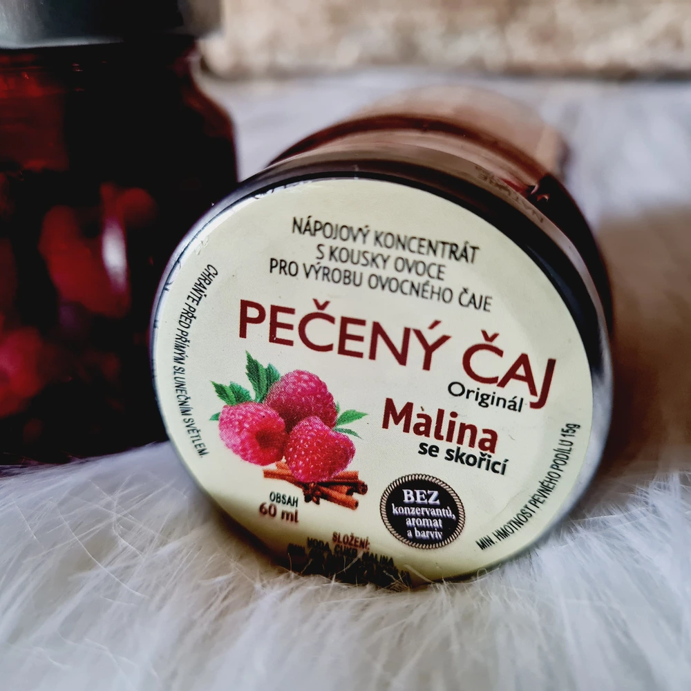 PEČENÝ ČAJ - MALINA SE SKOŘICÍ