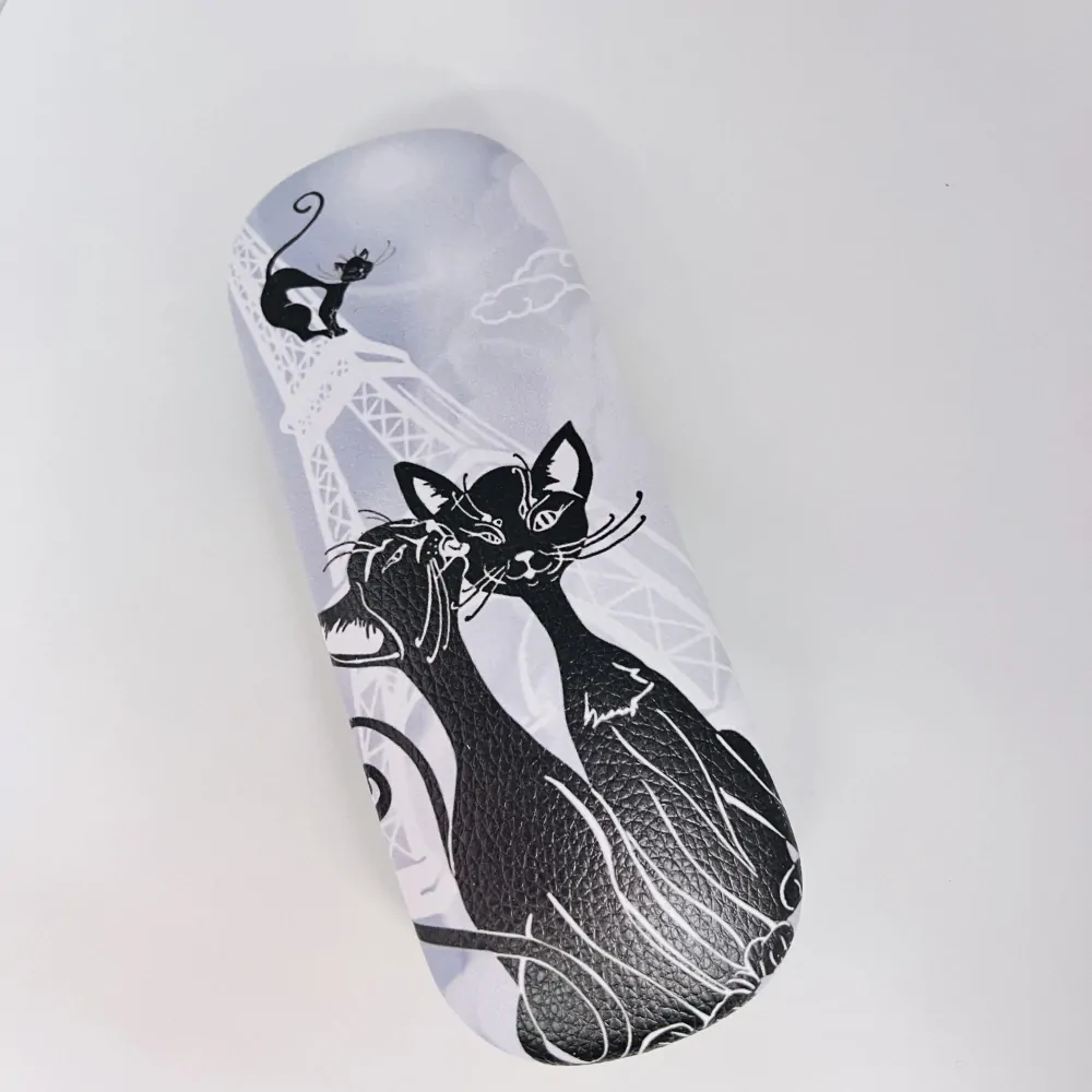 POUZDRO NA BRÝLE - MOTIV KOČKY