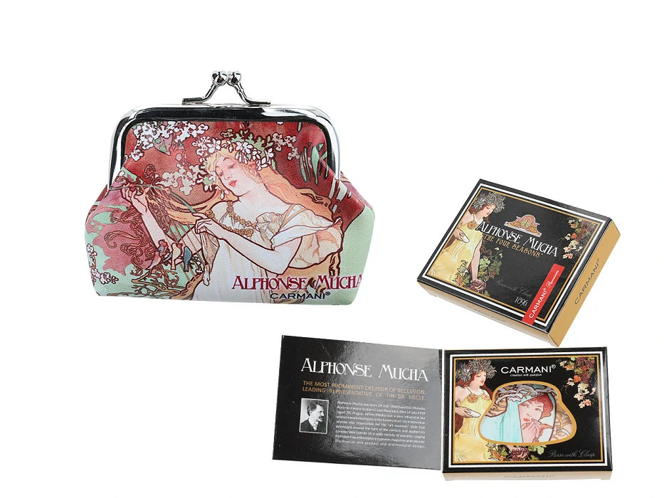 PENĚŽENKA - MOTIV ALPHONSE MUCHA - JARO- MALÁ