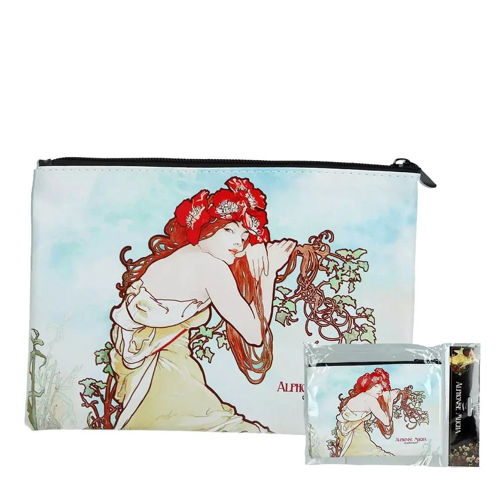 KOSMETICKÁ TAŠKA MOTIV ALPHONSE MUCHA - LÉTO
