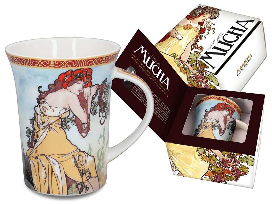 HRNEK V DÁRKOVÉM BALENÍ ALPHONSE MUCHA - MOTIV LÉTO