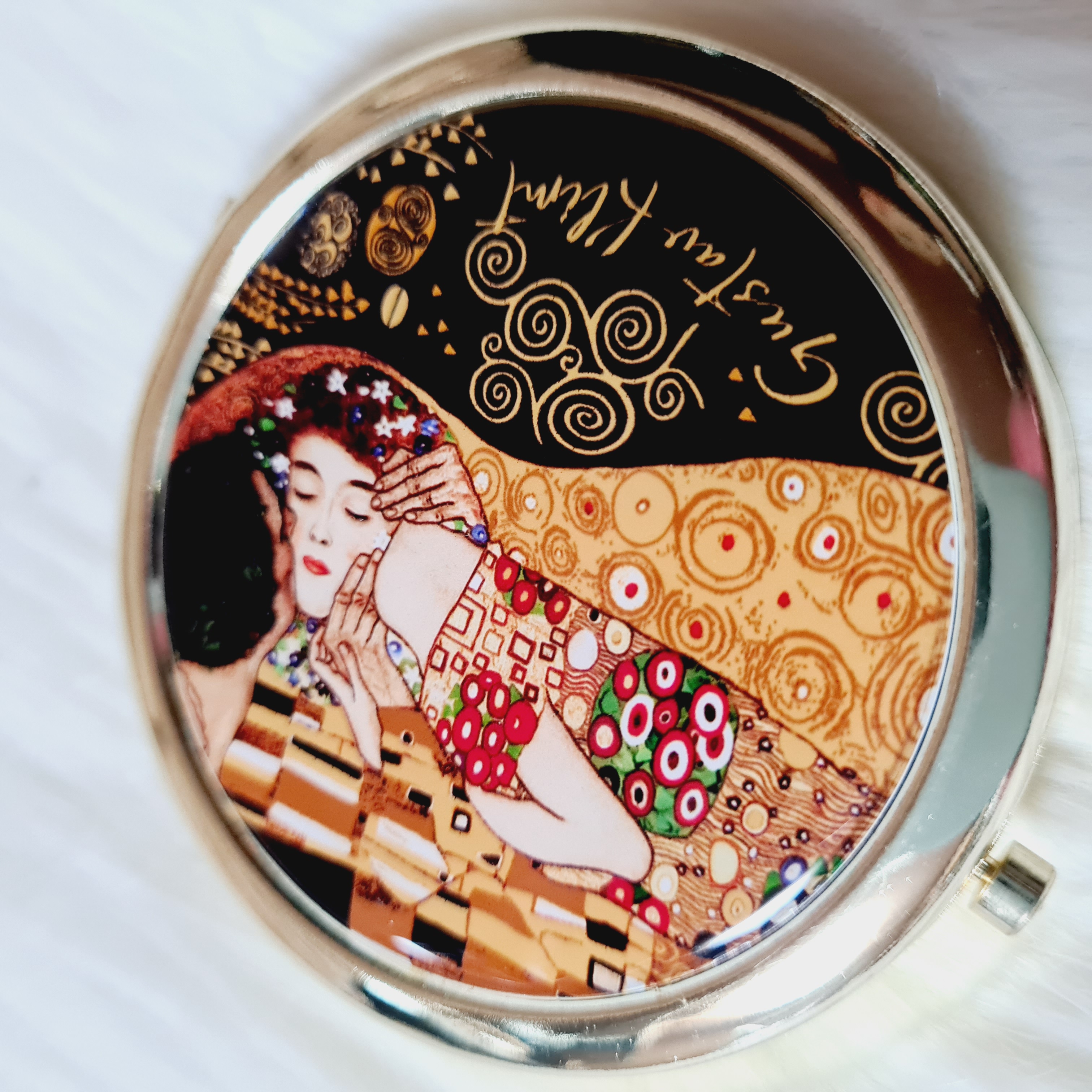 DÓZA NA PILULKY MOTIV GUSTAV KLIMT POLIBEK