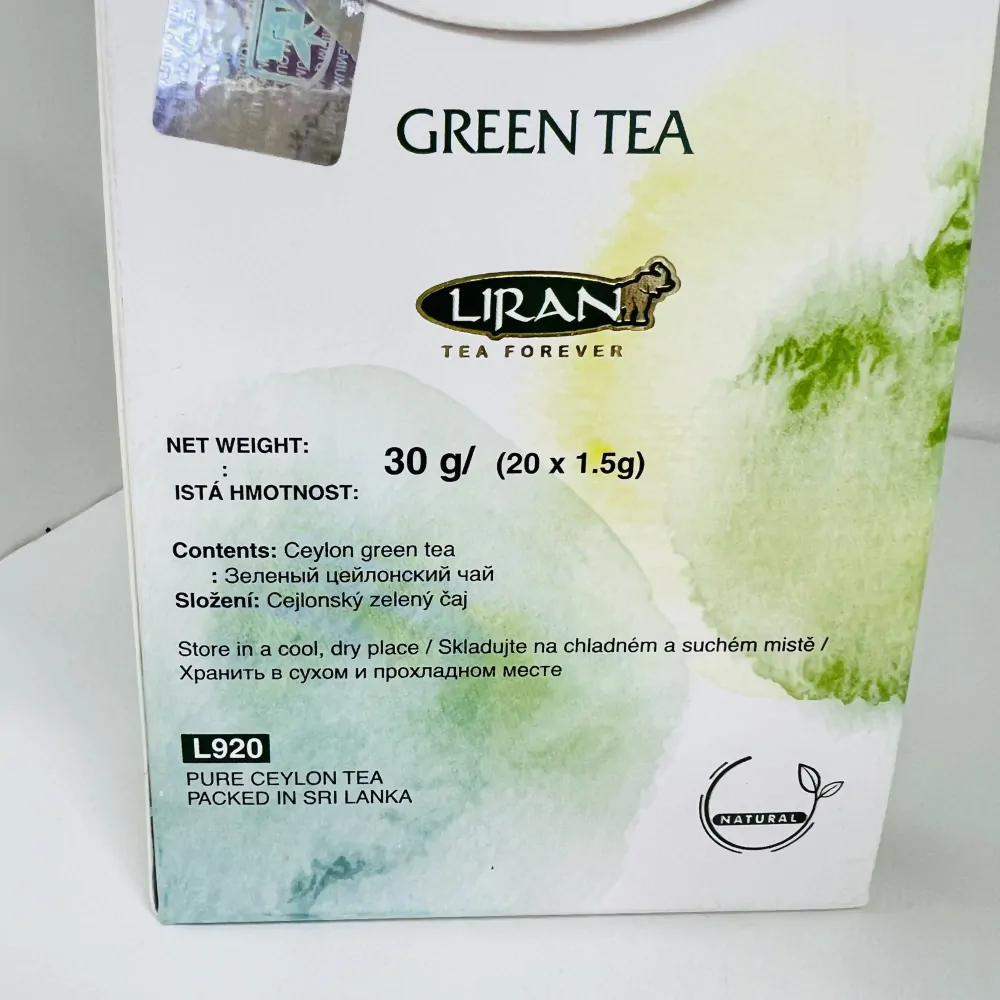DÁRKOVÉ BALENÍ ČAJŮ GREEN TEA
