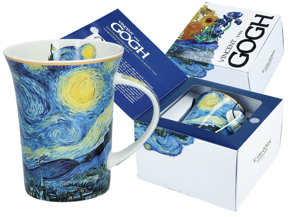 HRNEK V DÁRKOVÉM BALENÍ VINCENT VAN GOGH - MOTIV HVĚZDNÁ NOC