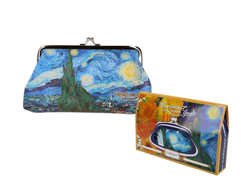 PENĚŽENKA MOTIV VINCENT VAN GOGH - HVĚZDNÁ NOC