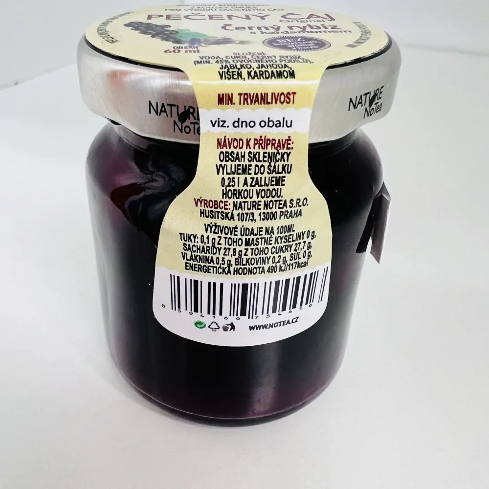 PEČENÝ ČAJ - ČERNÝ RYBÍZ S KARDAMOMEM