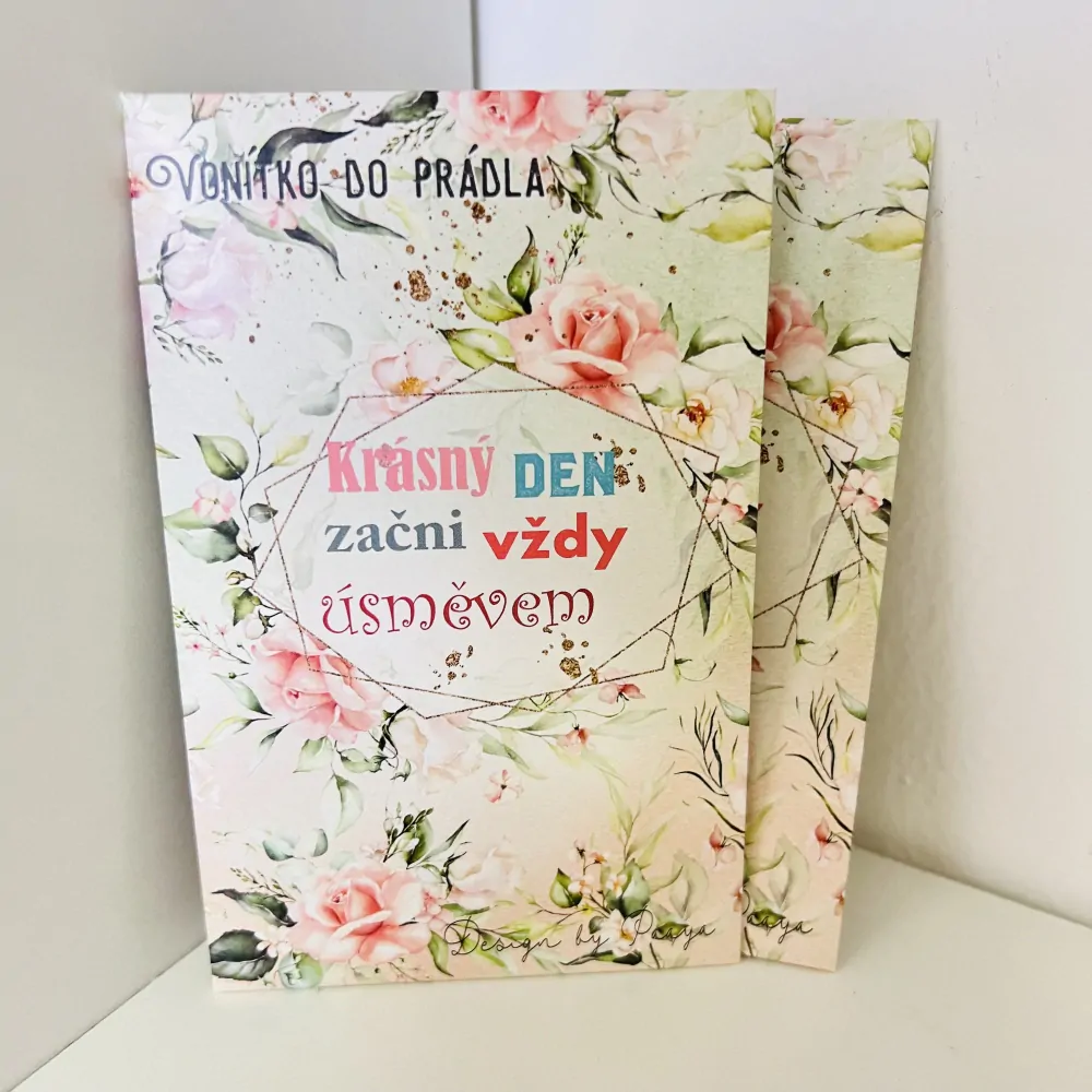 PŘÍRODNÍ VONÍTKO DO PRÁDLA - KRÁSNÝ DEN ZAČNI VŽDY ÚSMĚVEM
