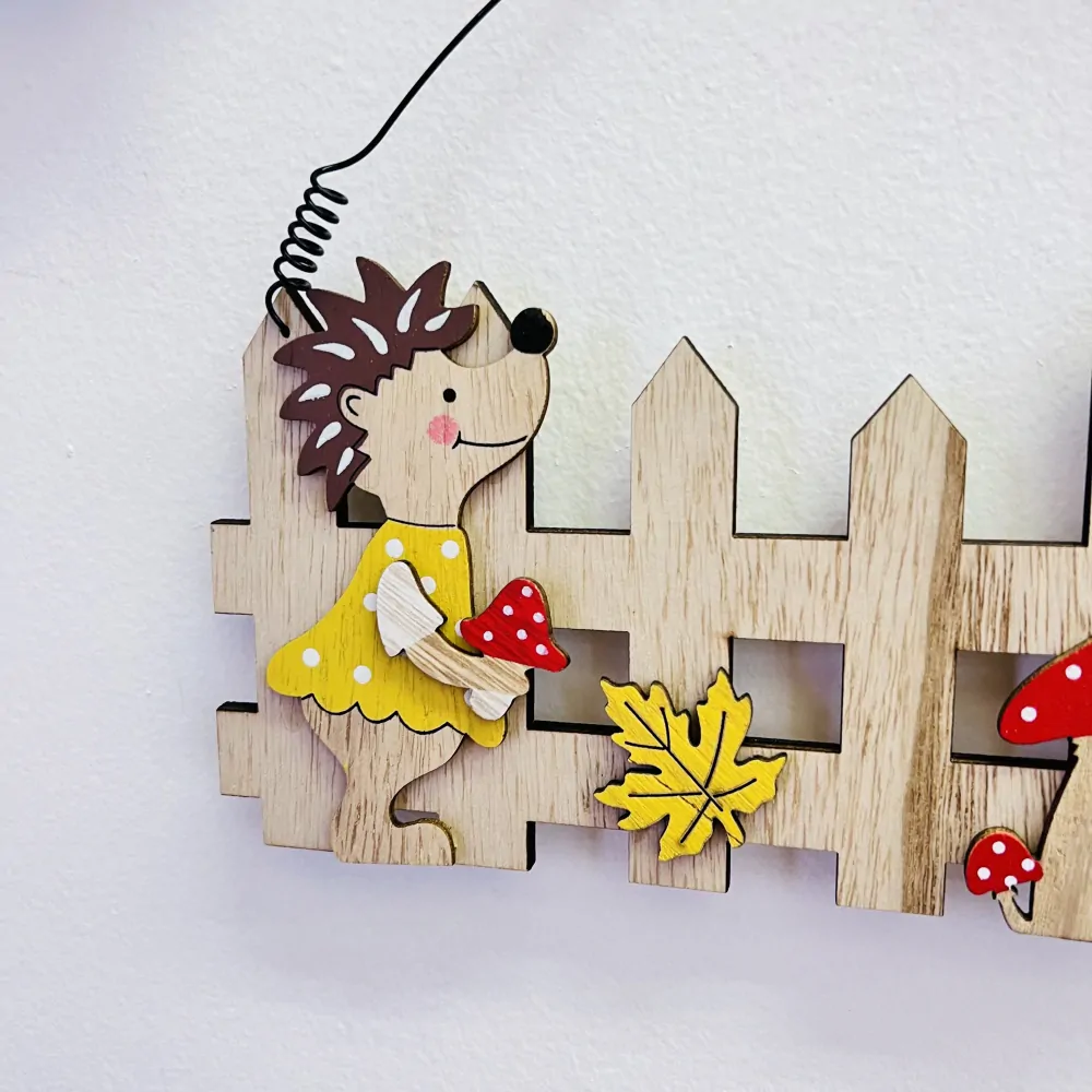 PODZIMNÍ DEKORACE ZÁVĚSNÝ PLUTEK