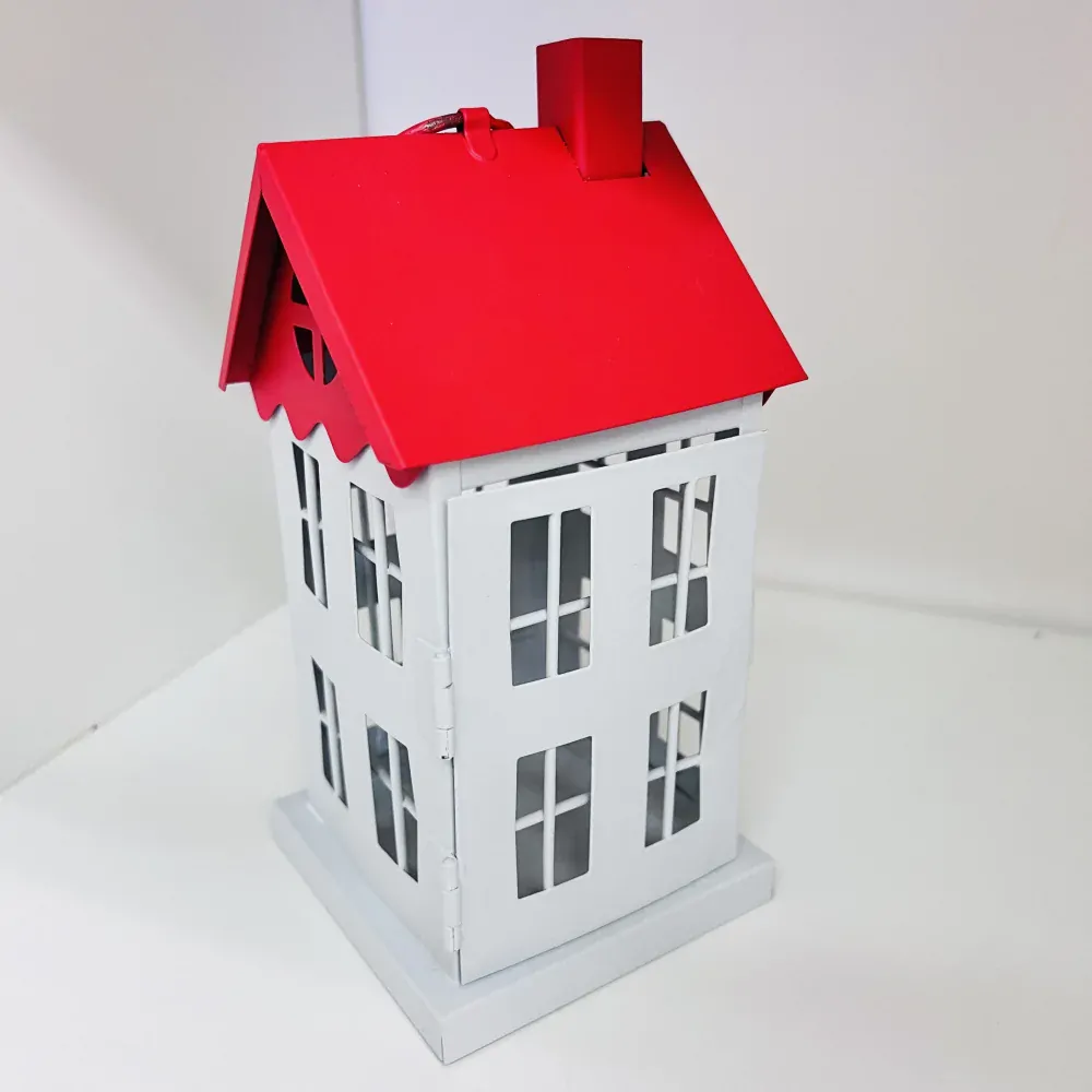 NOVÁ CENA - DEKORACE DOMEČEK NA ČAJOVOU SVÍČKU