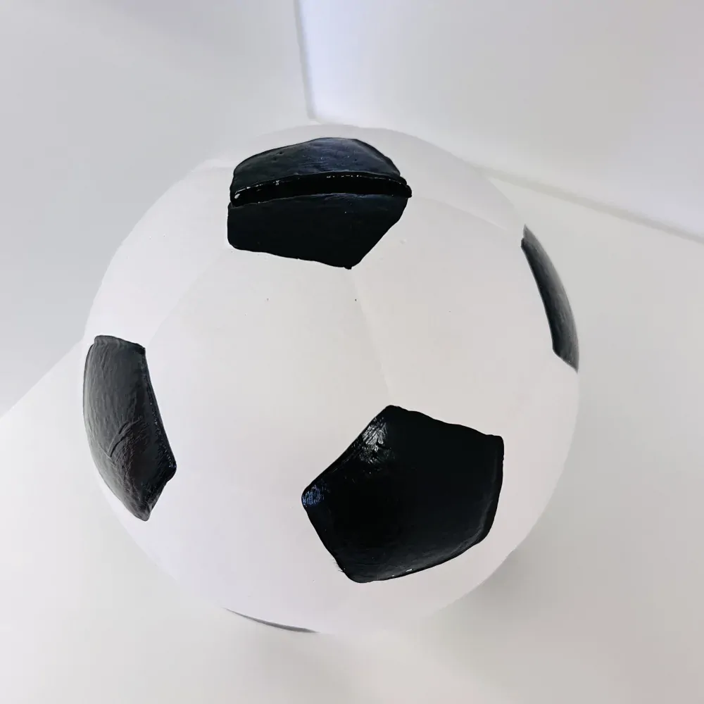 DEKORACE POKLADNIČKA FOTBALOVÝ MÍČ