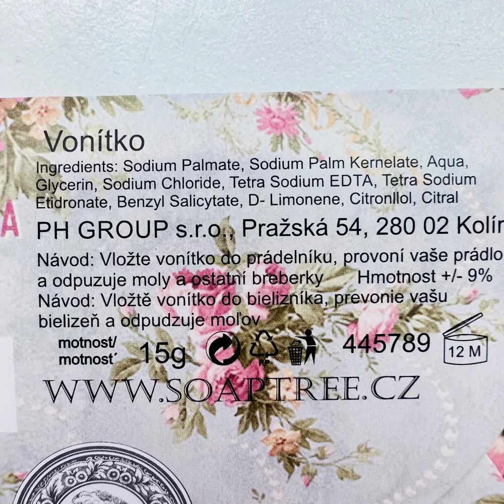 DÁRKOVÉ BALENÍ PŘÍRODNÍHO VONÍTKA DO PRÁDLA - AMORINO
