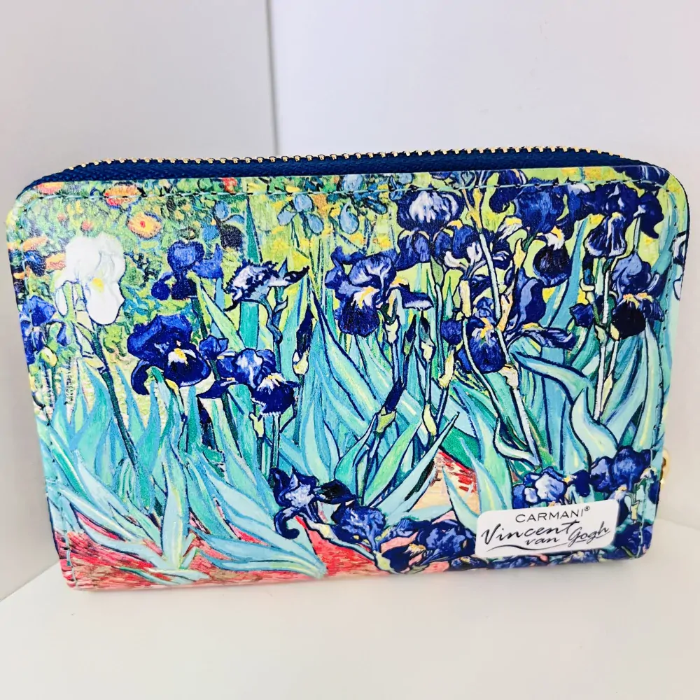 PENĚŽENKA MOTIV VINCENT VAN GOGH - KOSATCE