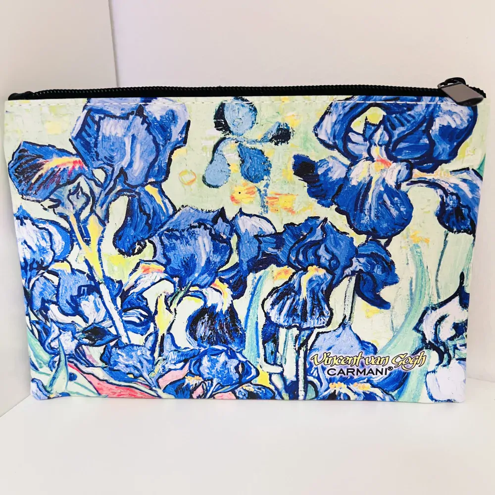 KOSMETICKÁ TAŠKA MOTIV VINCENT VAN GOGH - KOSATCE