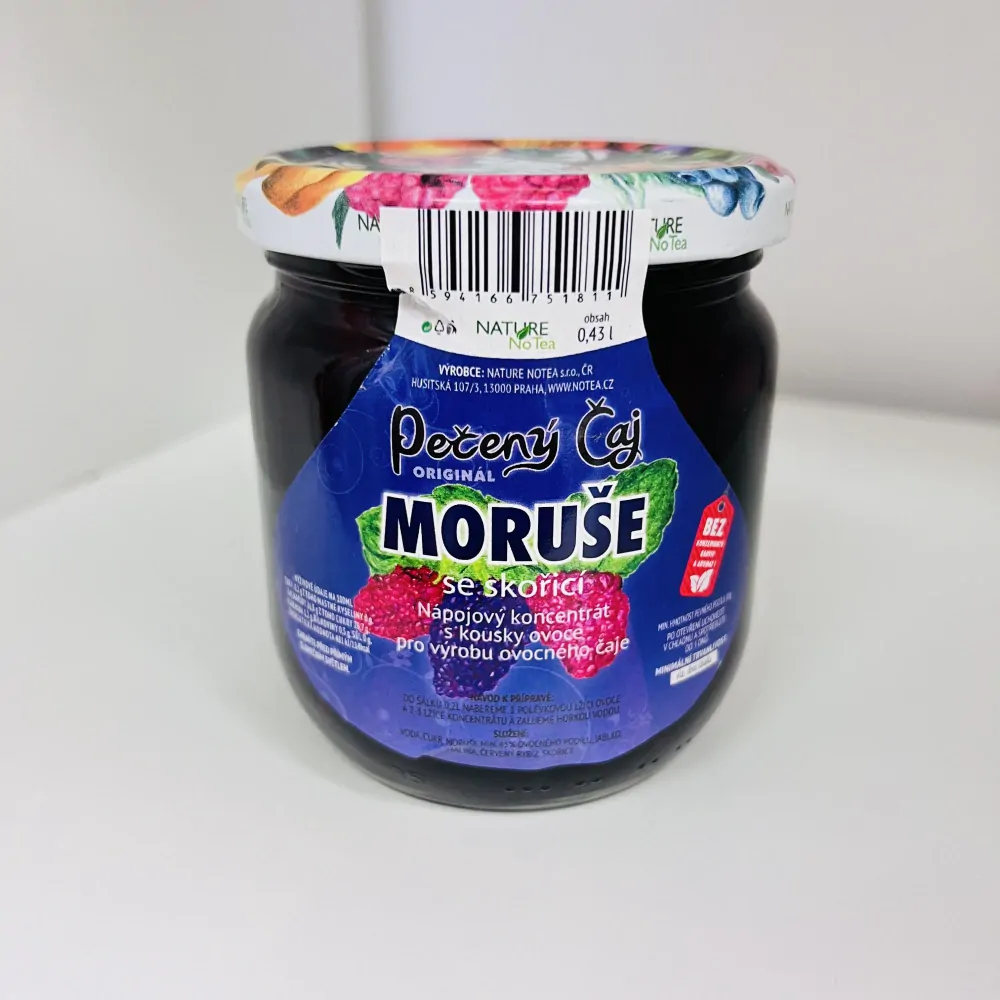 PEČENÝ ČAJ MORUŠE SE SKOŘICÍ