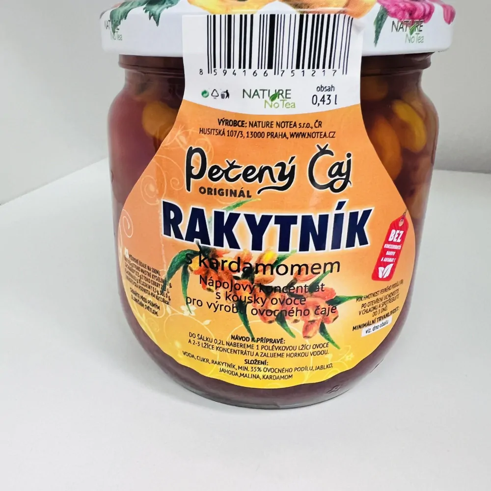 PEČENÝ ČAJ RAKYTNÍK S KARDAMOMEM