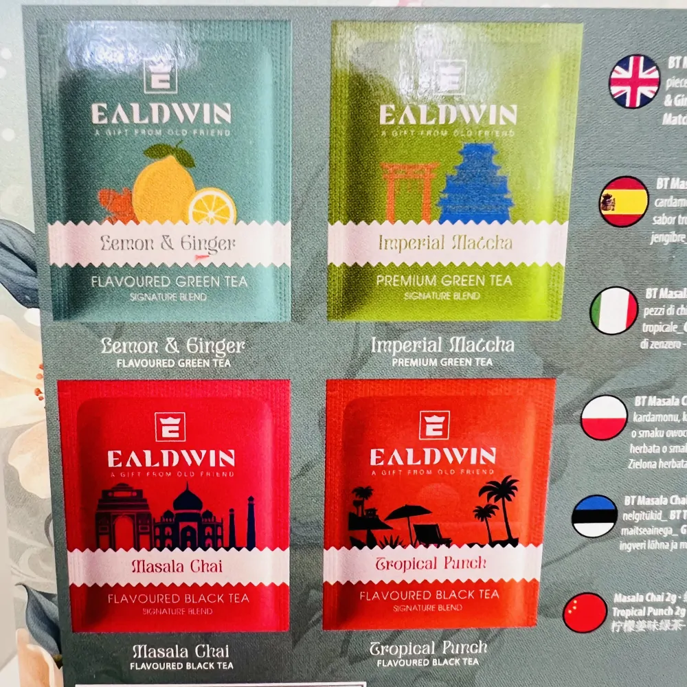 DÁRKOVÉ BALENÍ ČAJŮ 