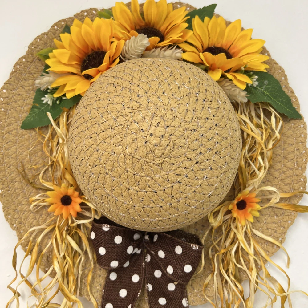 PODZIMNÍ DEKORACE KLOBOUK ZDOBENÝ 