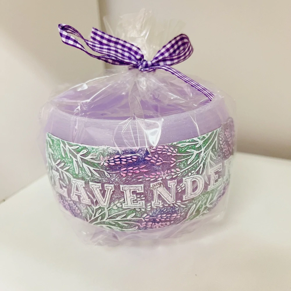 SVÍČKA LAMPION LAVENDER TIME