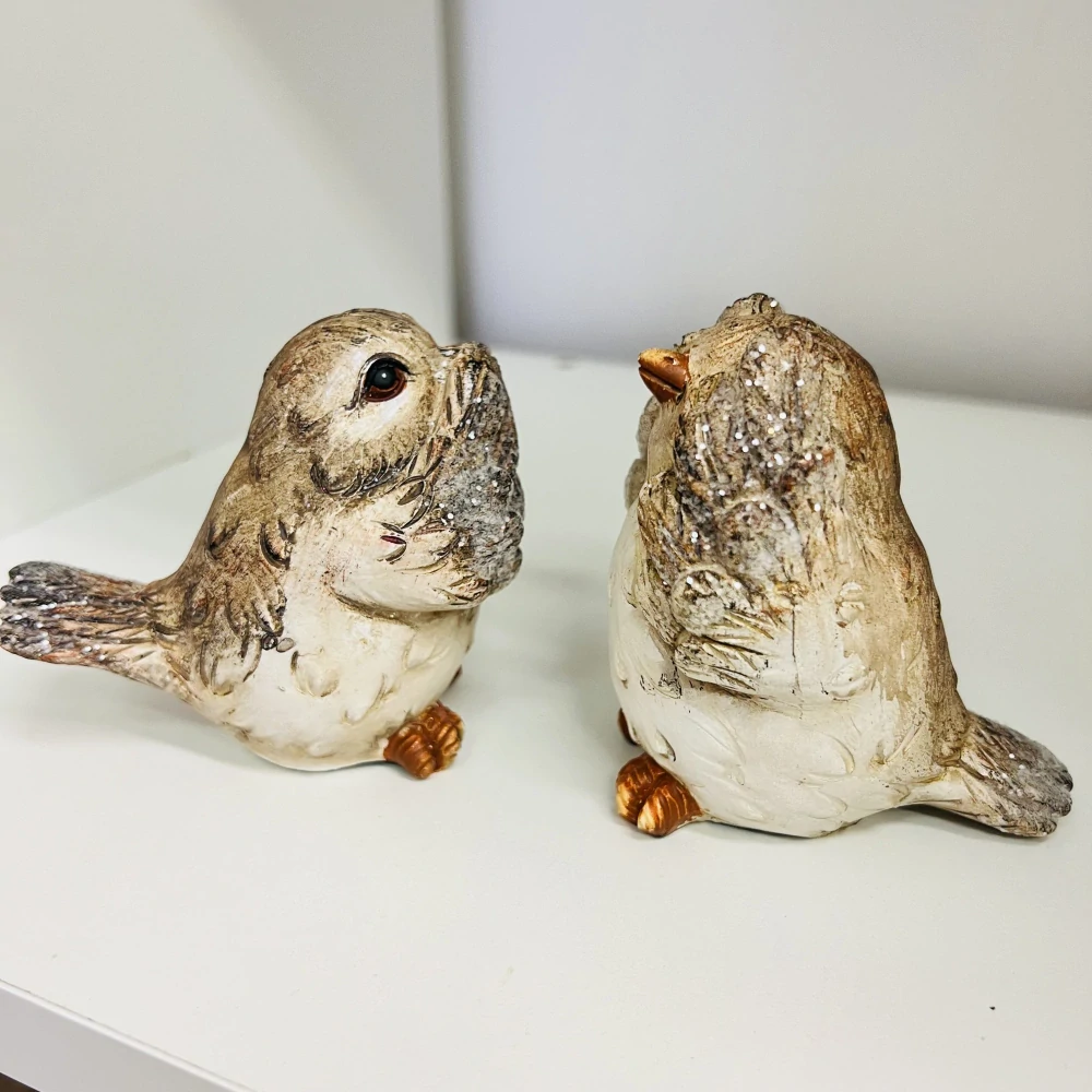 DEKORACE FIGURA PTÁČKA - DVA DRUHY