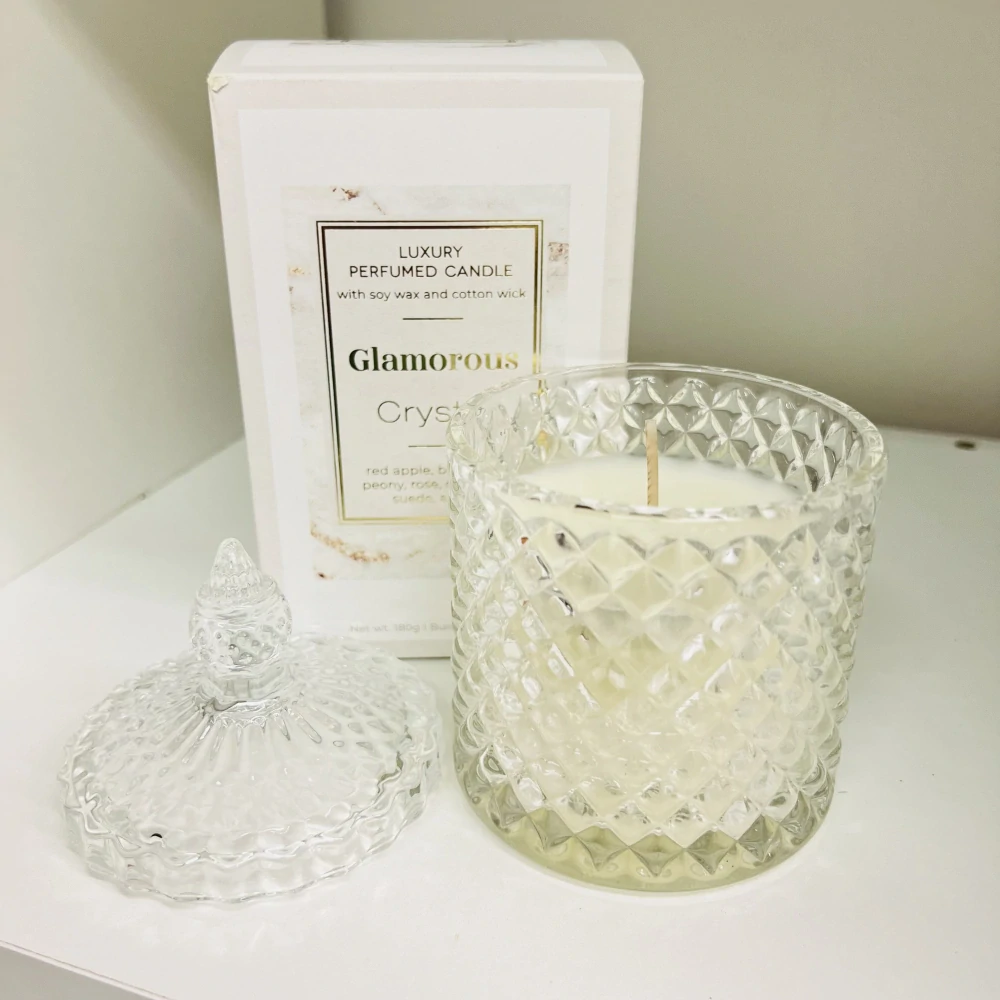 DÁRKOVÁ SVÍČKA VE SKLE - GLAMOROUS CRYSTAL