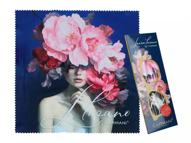 Utěrka na brýle Laura Lozano "Lady`s Floral Sypmhony"