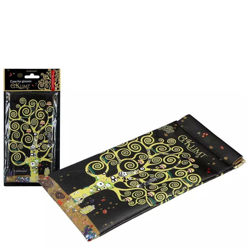 MĚKKÉ POUZDRO NA BRÝLE MOTIV GUSTAV KLIMT 