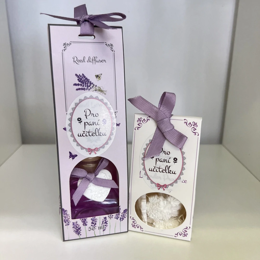 DÁRKOVÉ BALENÍ PRO PANÍ UČITELKU - DIFFUSER A VONNÝ JÍL