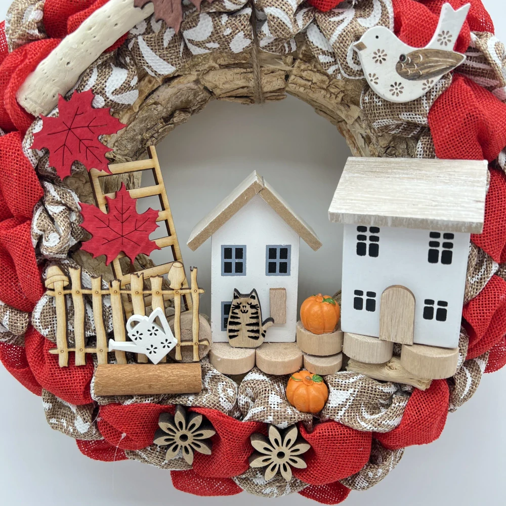 DEKORATIVNÍ VĚNEC NA DVEŘE 