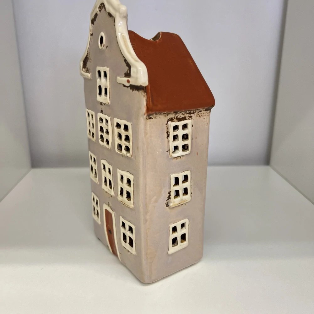 KERAMICKÝ DOMEK NA ČAJOVOU SVÍČKU 