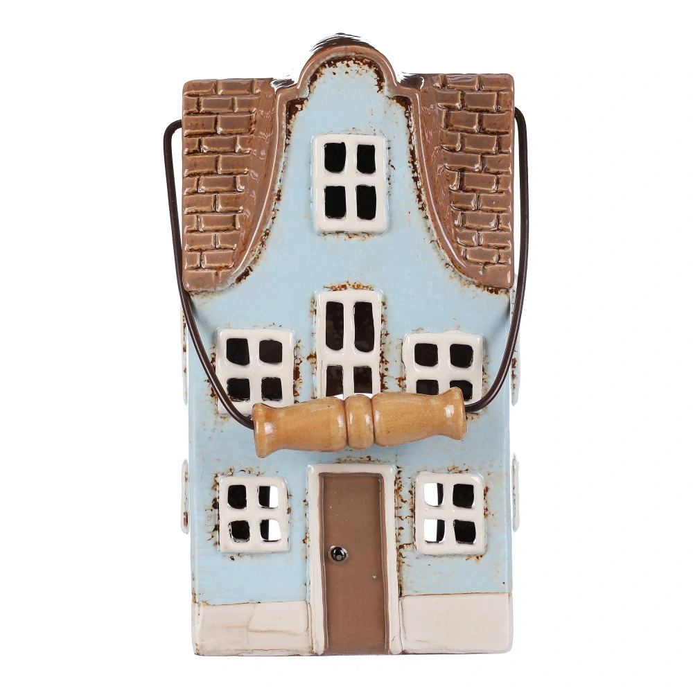 KERAMICKÝ DOMEK NA ČAJOVOU SVÍČKU S MADLEM