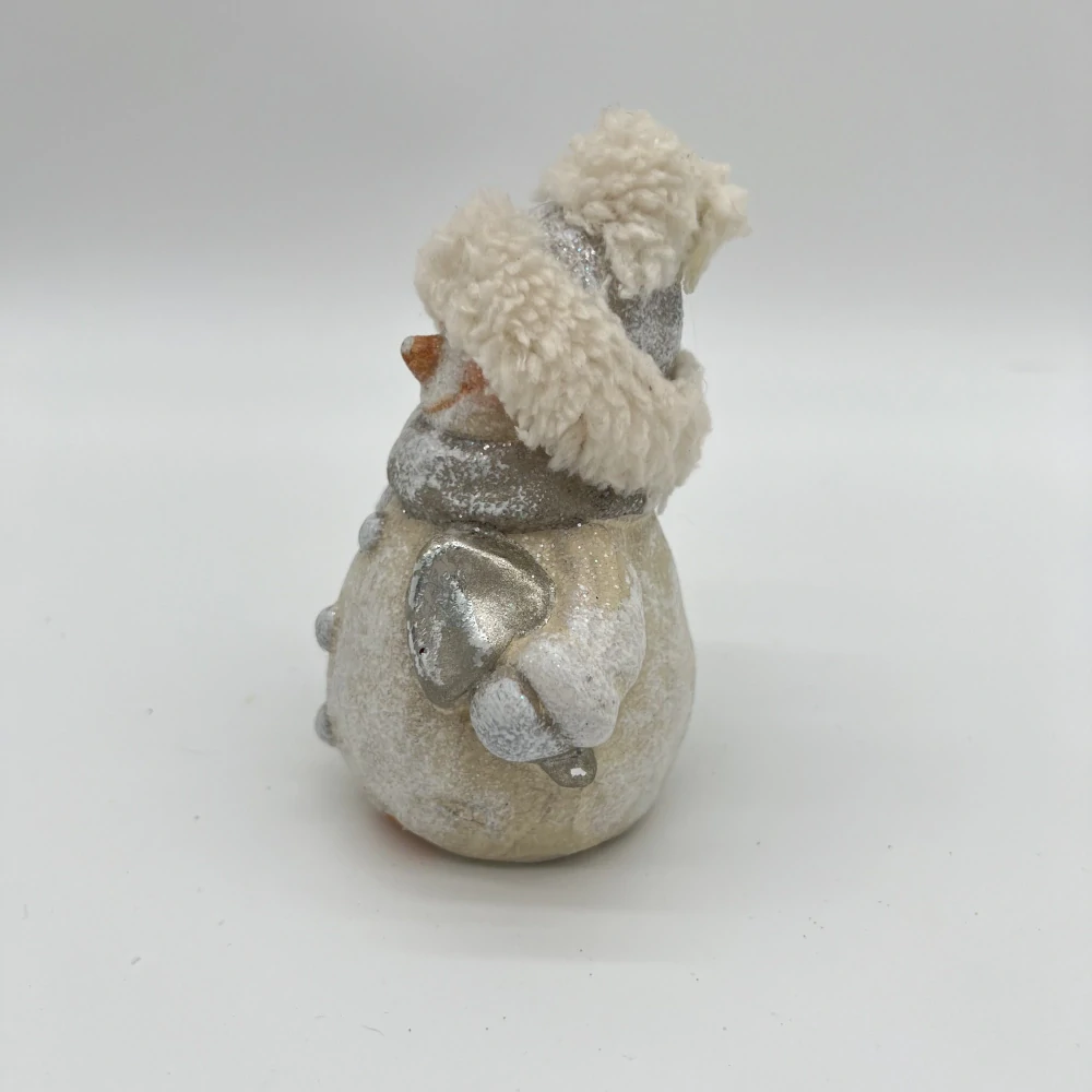 ZIMNÍ DEKORACE FIGURKA SNĚHULÁK