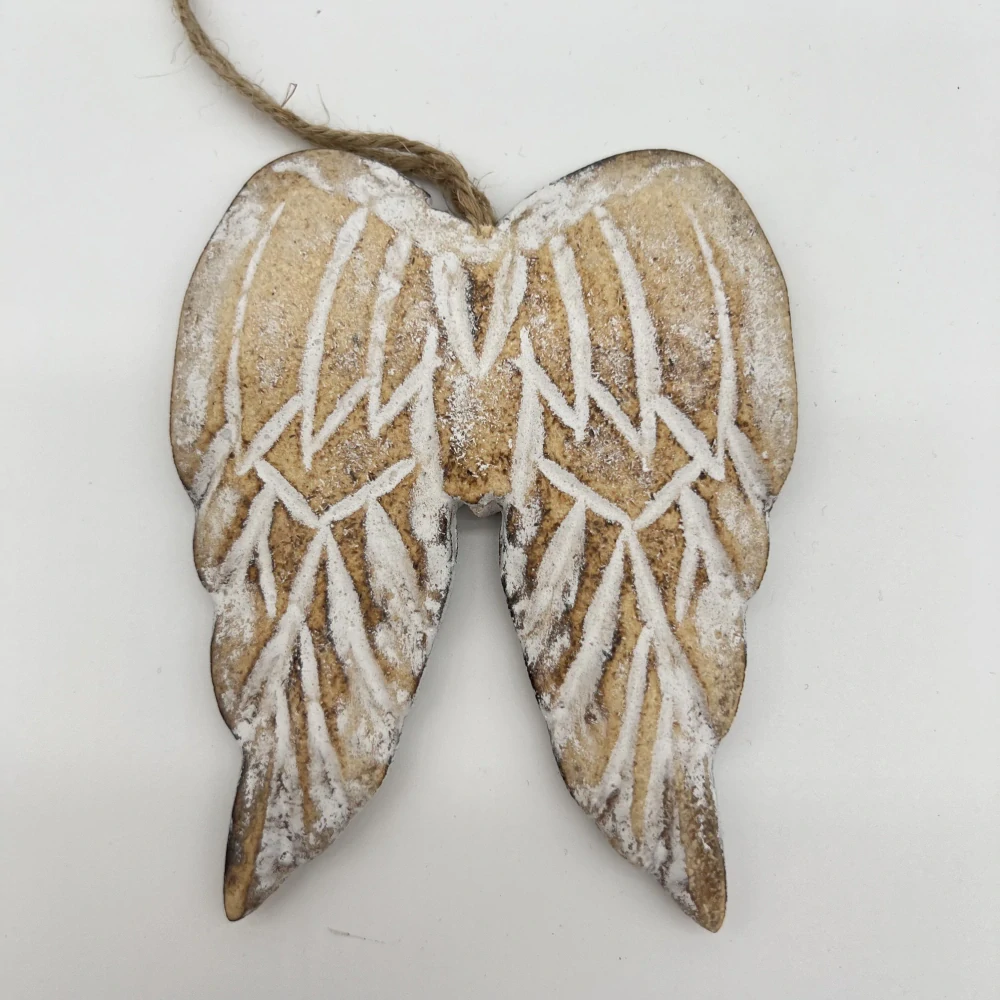 DEKORACE DŘEVĚNÁ ANDĚLSKÁ KŘÍDLA