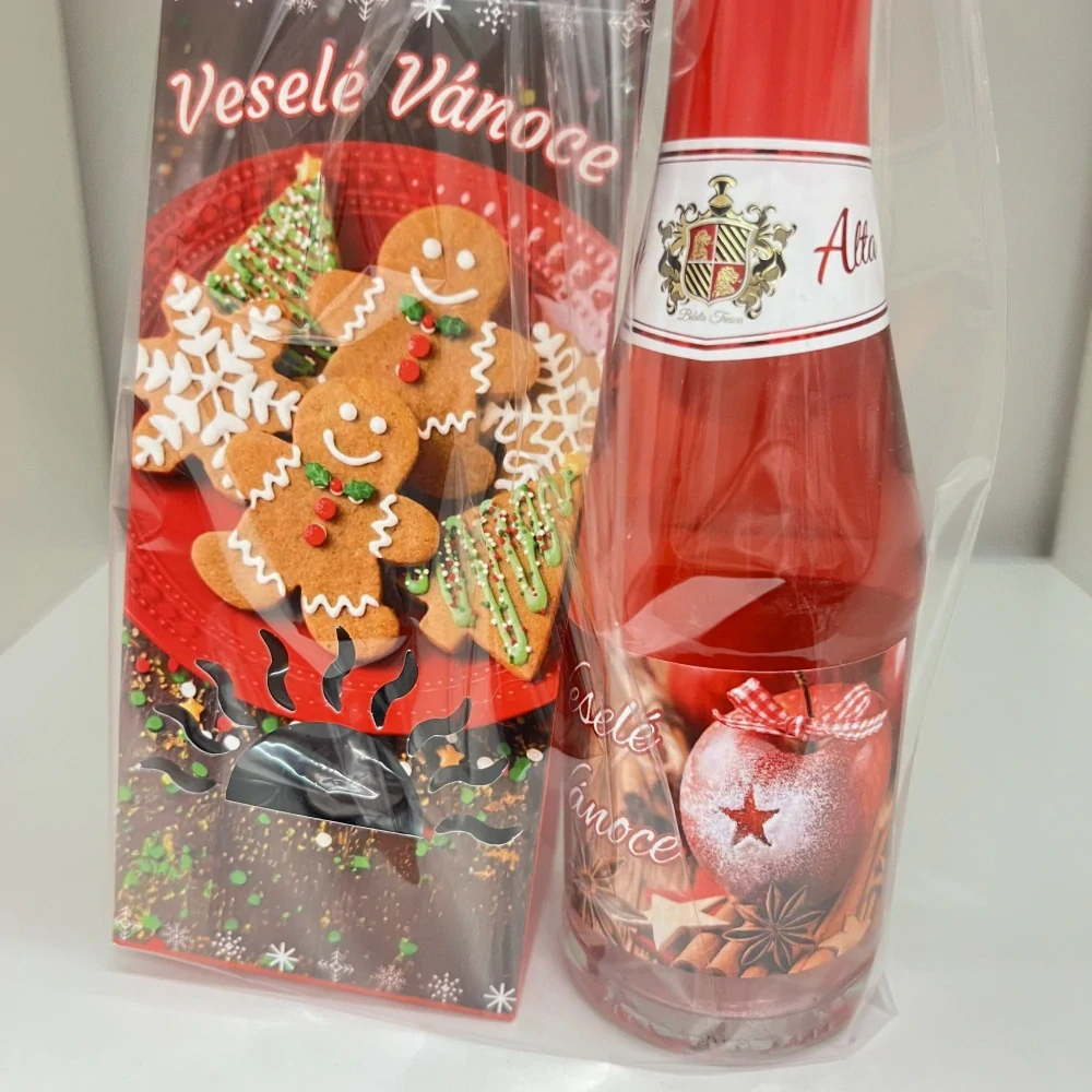 🎁 Vánoční dárkový balíček – Fragola & mandle v čokoládě