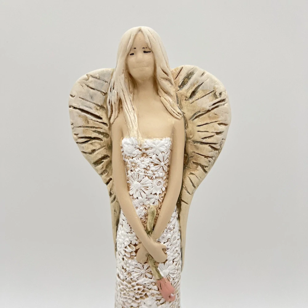 🤍 Andělka s květinovými šaty