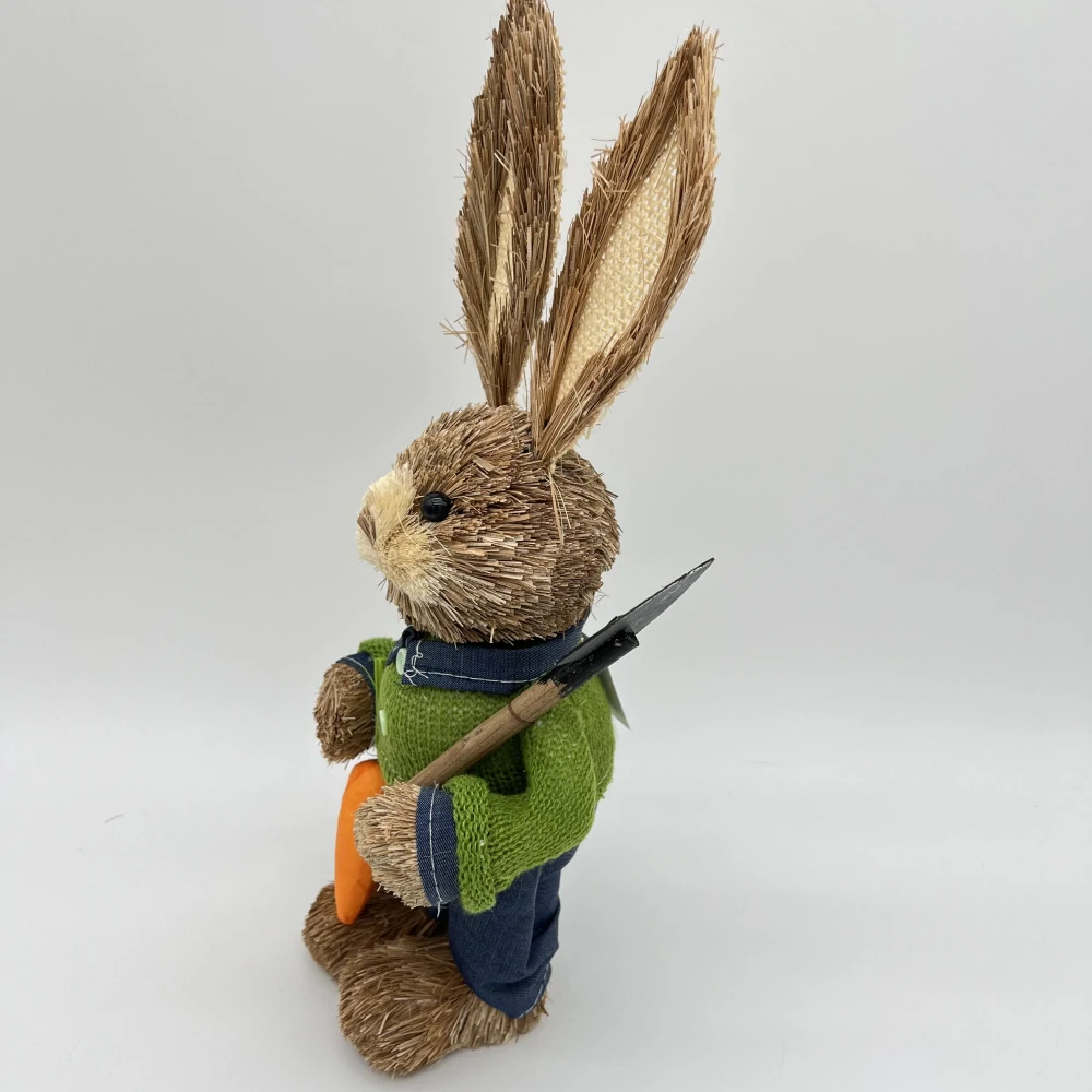 🐰 Velikonoční zajíček se rýčem – jarní dekorace
