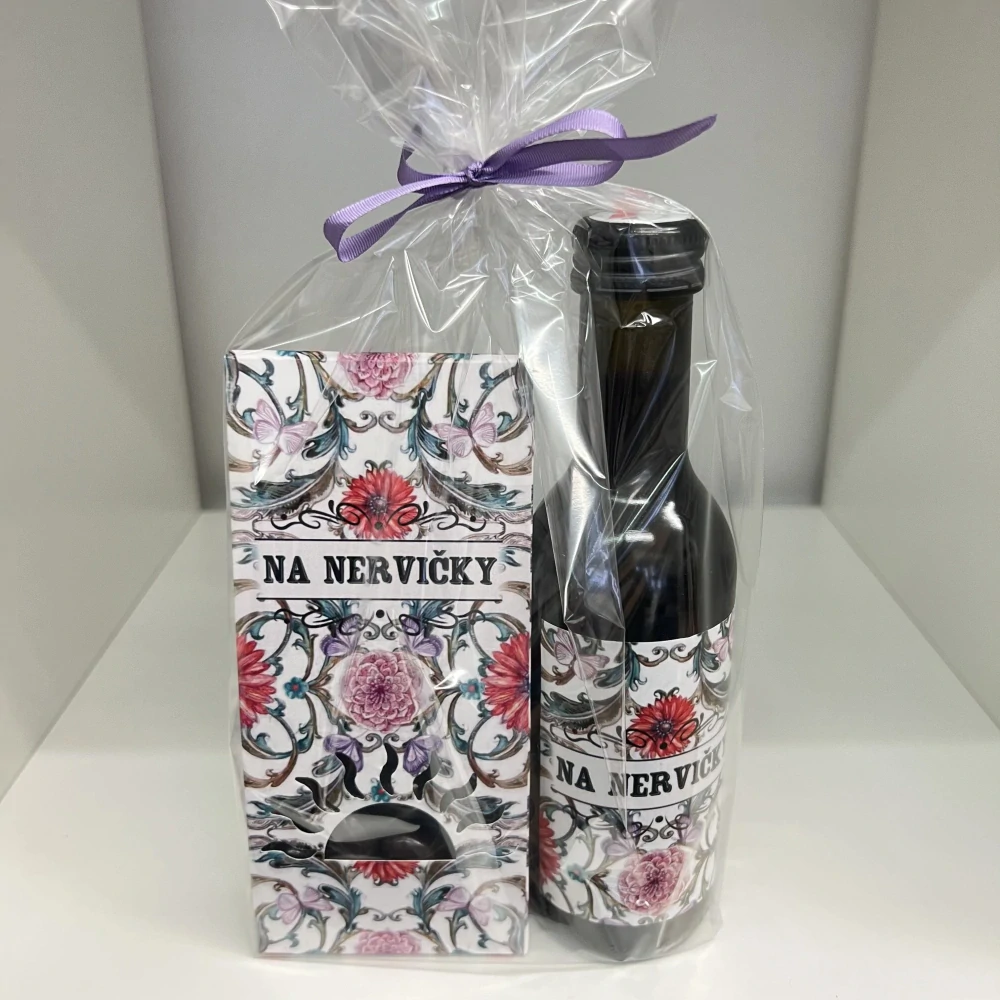 🎁 Dárková sada „Na nervičky“ 🍷🍫