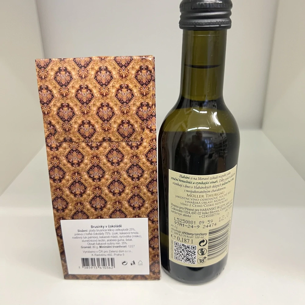 🎁 Dárková sada „Pro báječného muže“ 🍷🍫