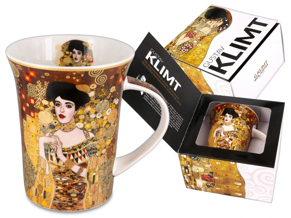 👑 Hrnek Gustav Klimt „Adele Bloch“ – 300 ml