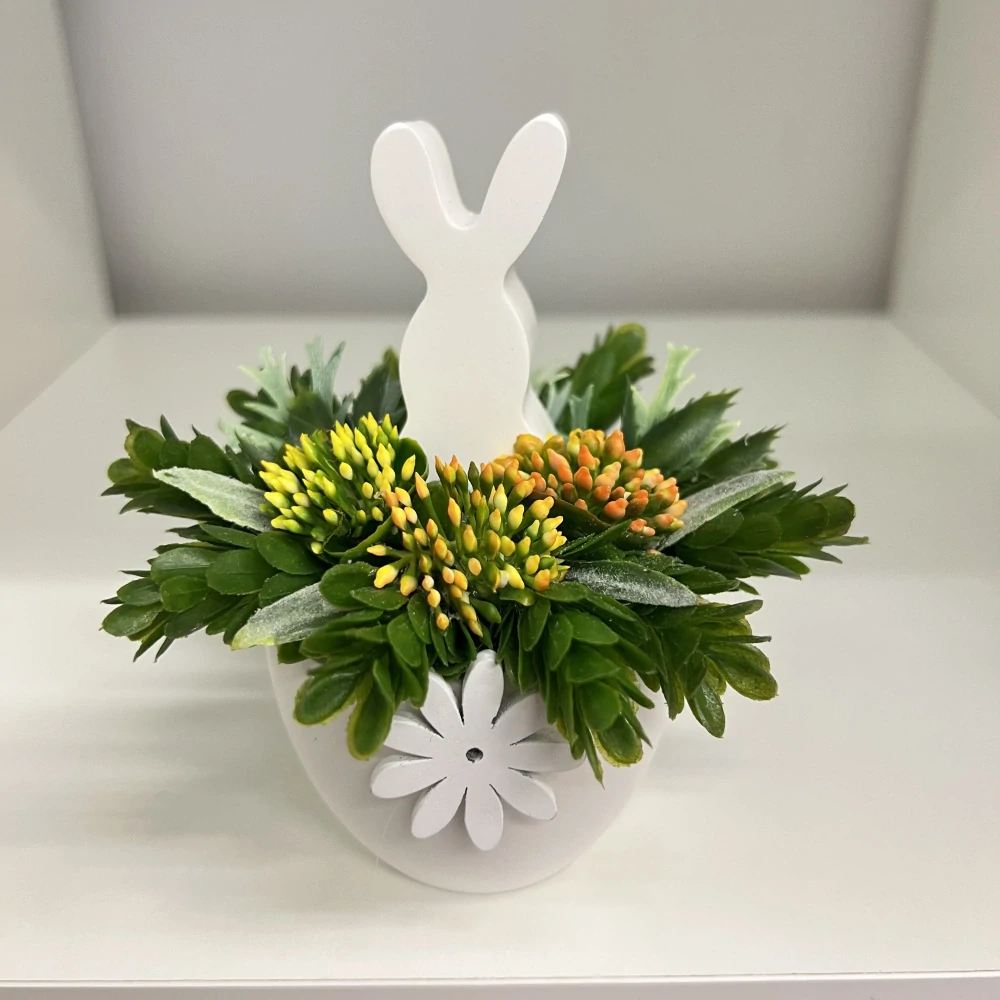 🐰 Jarní dekorace se zajíčkem ve vajíčku 🌿