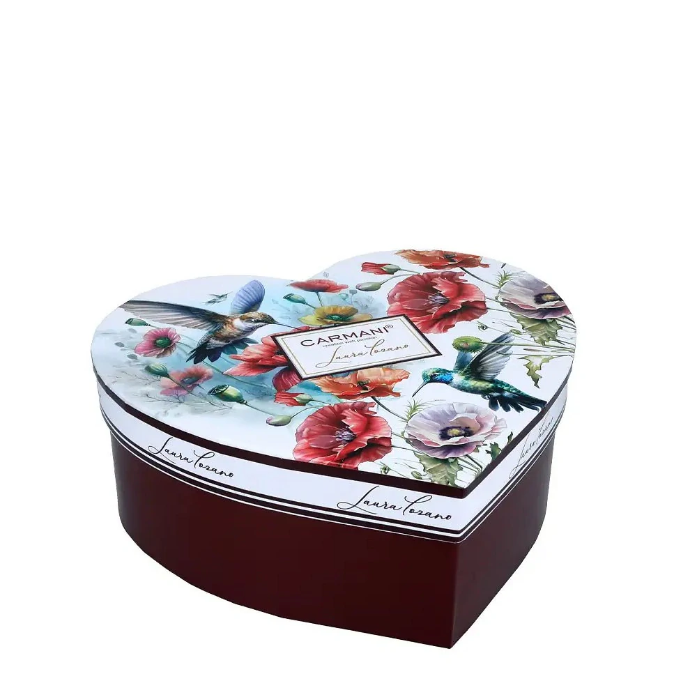 📝 Hrnek 300 ml – Laura Lozano „Kolibříci“ – sada 2 ks v srdci 🐦🌸