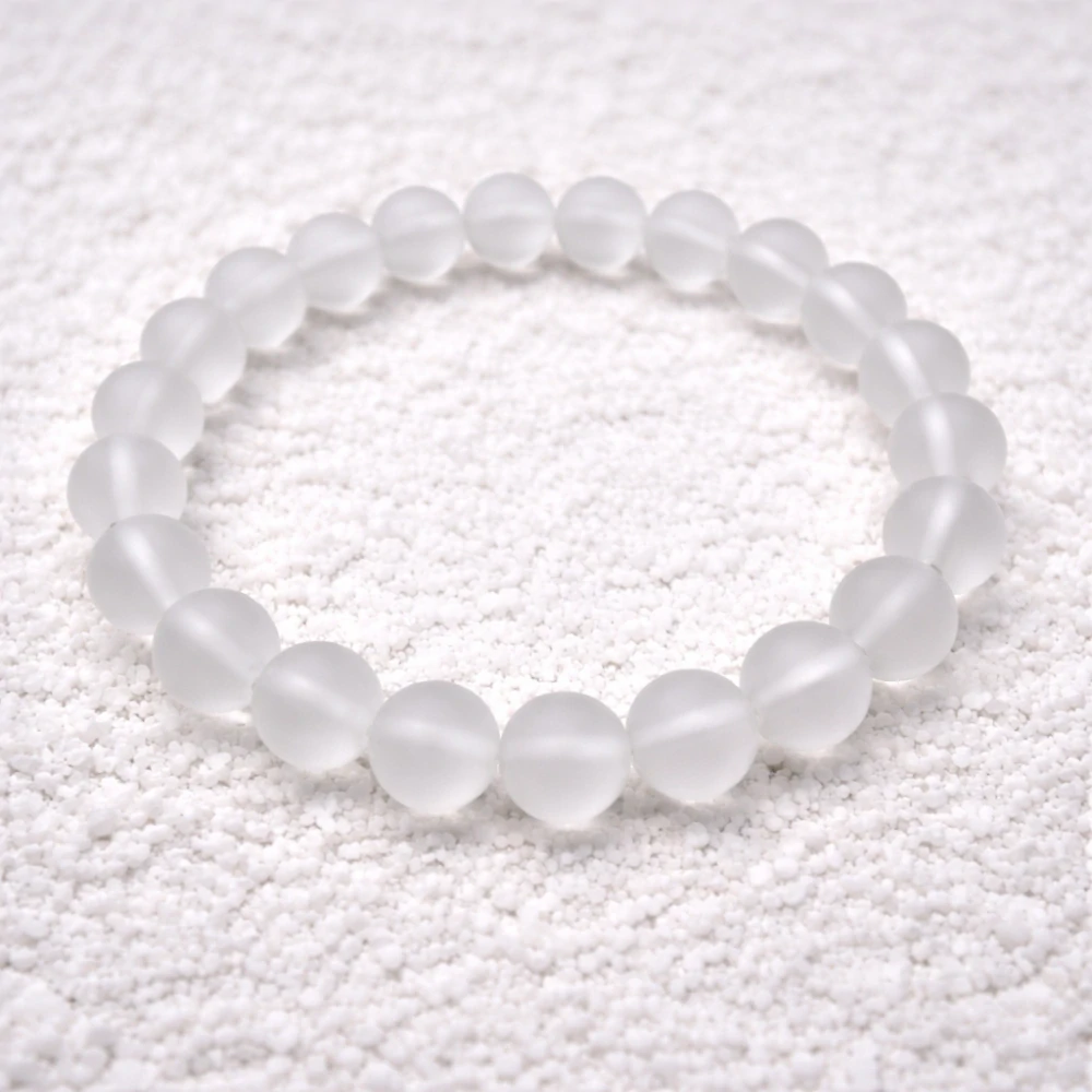 🤍 Náramek Křišťál mat – jemná elegance 🤍