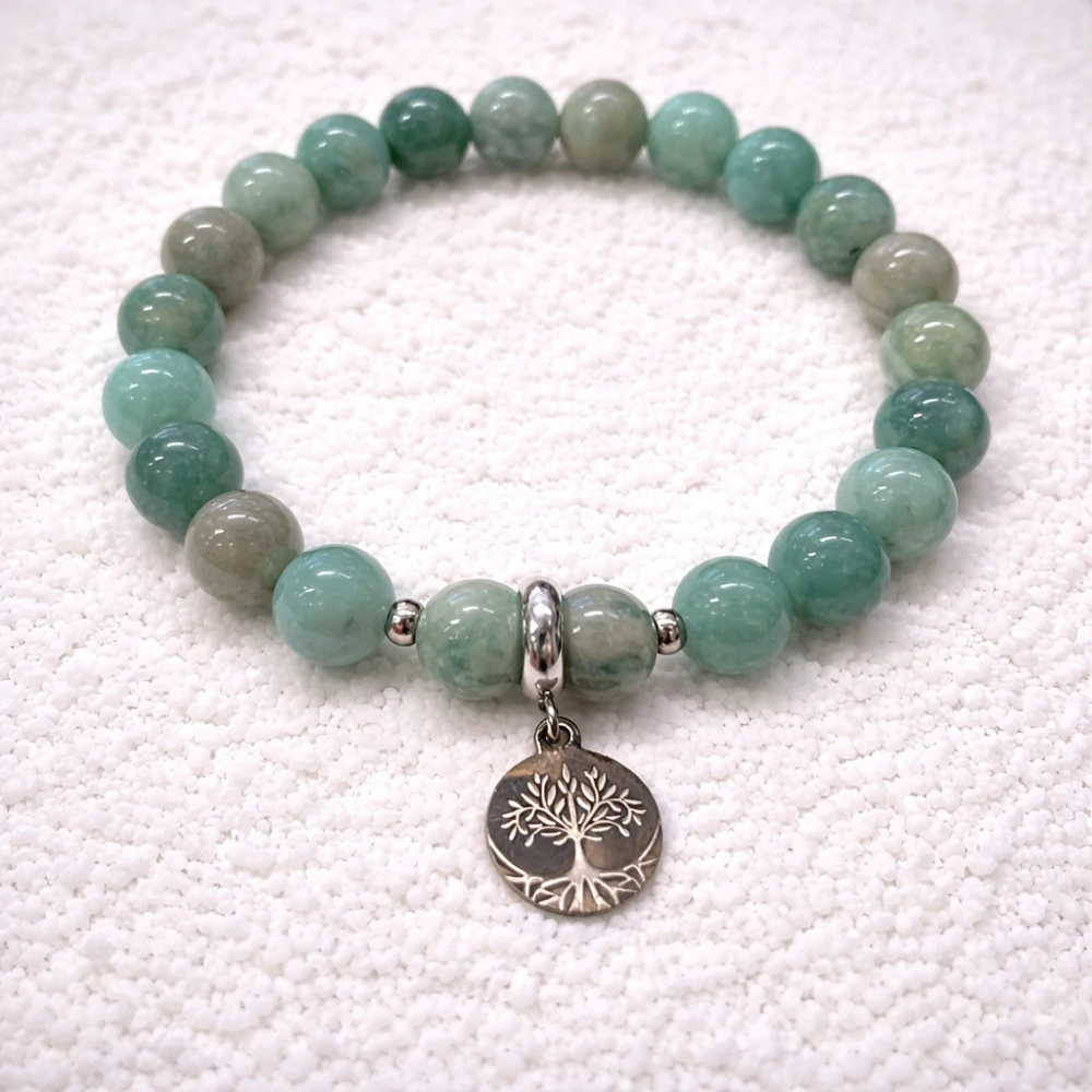 💚 Náramek z amazonitu – klid a harmonie 💚