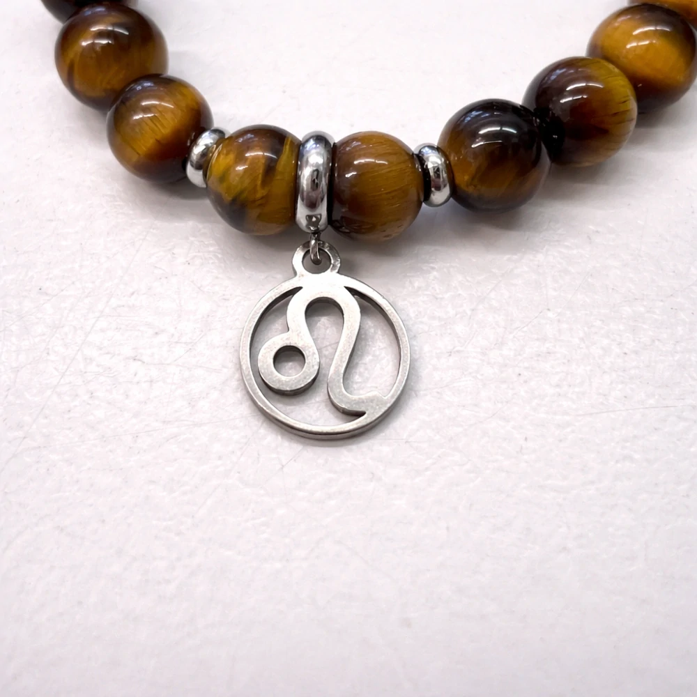 ✨ Náramek – Lev & Tygří oko ✨